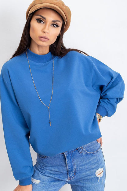   Bluza Damska Model RV-BL-5185.73P Dark Blue - BFG 
