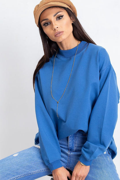   Bluza Damska Model RV-BL-5185.73P Dark Blue - BFG 