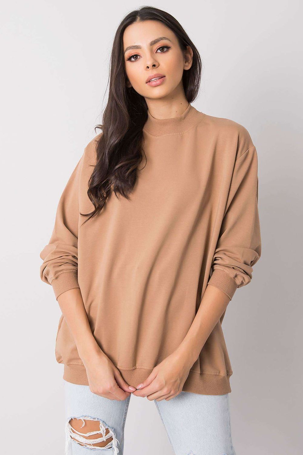   Bluza Damska Model RV-BL-5185.73P Camel - BFG 