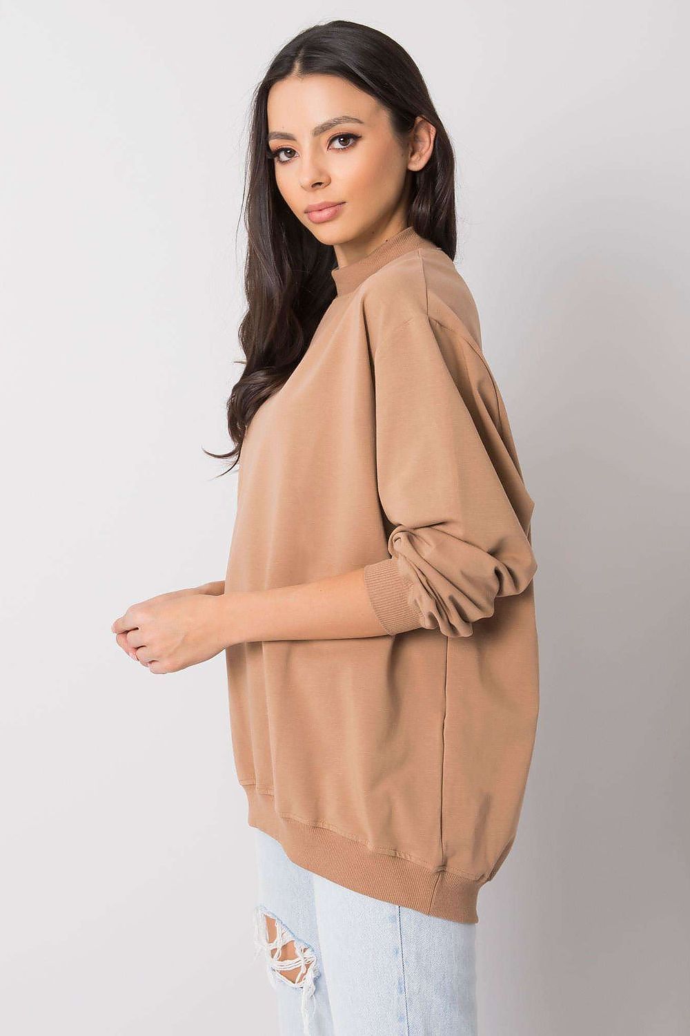   Bluza Damska Model RV-BL-5185.73P Camel - BFG 