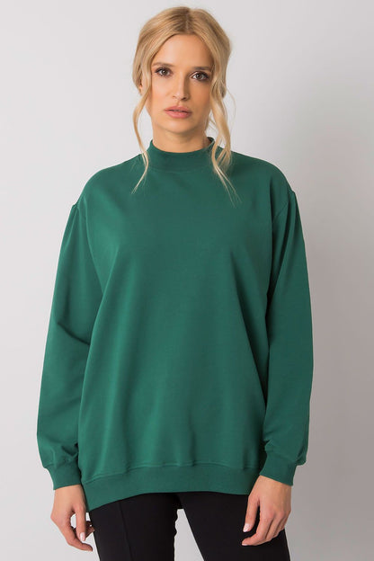   Bluza Damska Model RV-BL-5185.90P Dark Green - BFG 