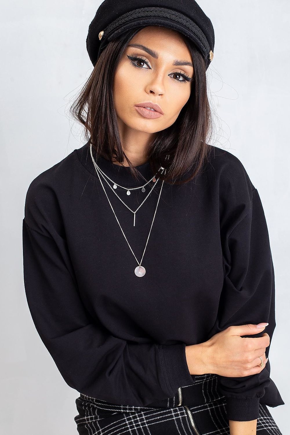   Bluza Damska Model RV-BL-5185.82P Black - BFG 