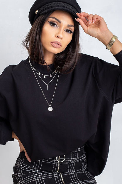   Bluza Damska Model RV-BL-5185.82P Black - BFG 