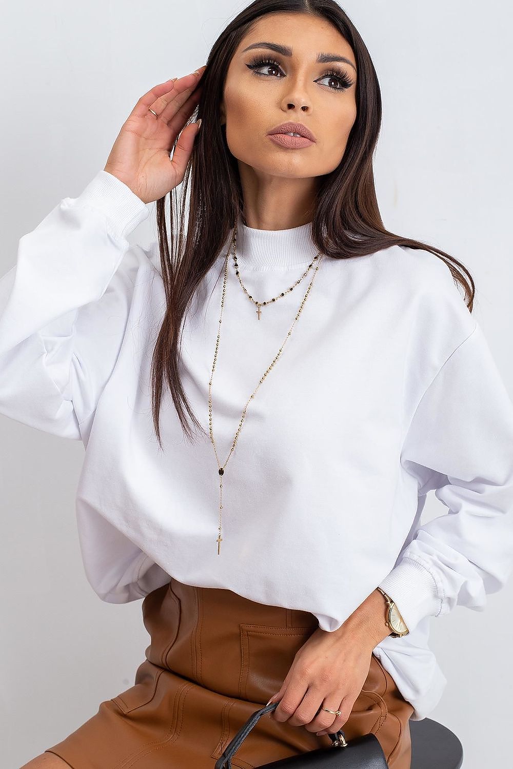   Bluza Damska Model RV-BL-5185.94P White - BFG 
