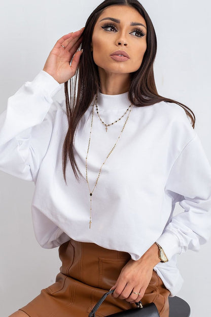   Bluza Damska Model RV-BL-5185.94P White - BFG 