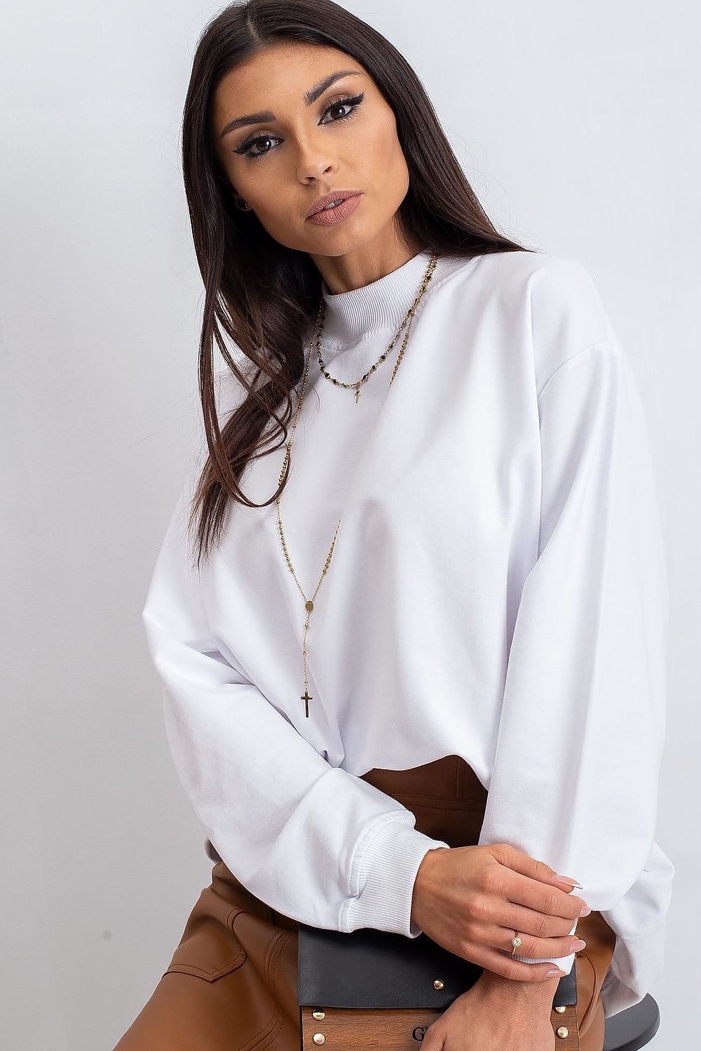   Bluza Damska Model RV-BL-5185.94P White - BFG 