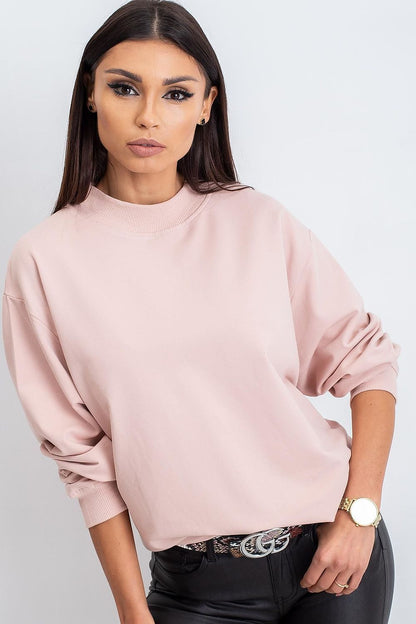   Bluza Damska Model RV-BL-5185.93P Light Pink - BFG 