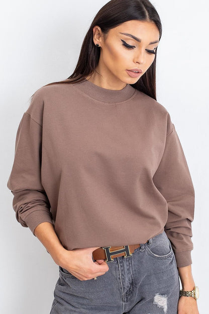   Bluza Damska Model RV-BL-5185.92P Brown - BFG 