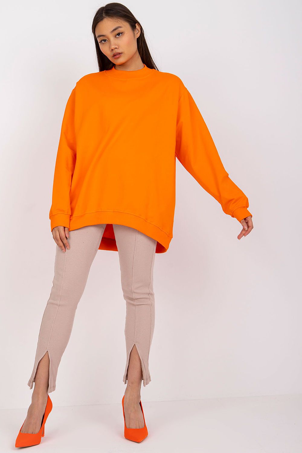   Bluza Damska Model RV-BL-5185.79P Orange - BFG 