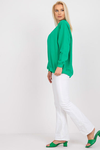   Bluza Damska Model RV-BL-5185.73P Green - BFG 