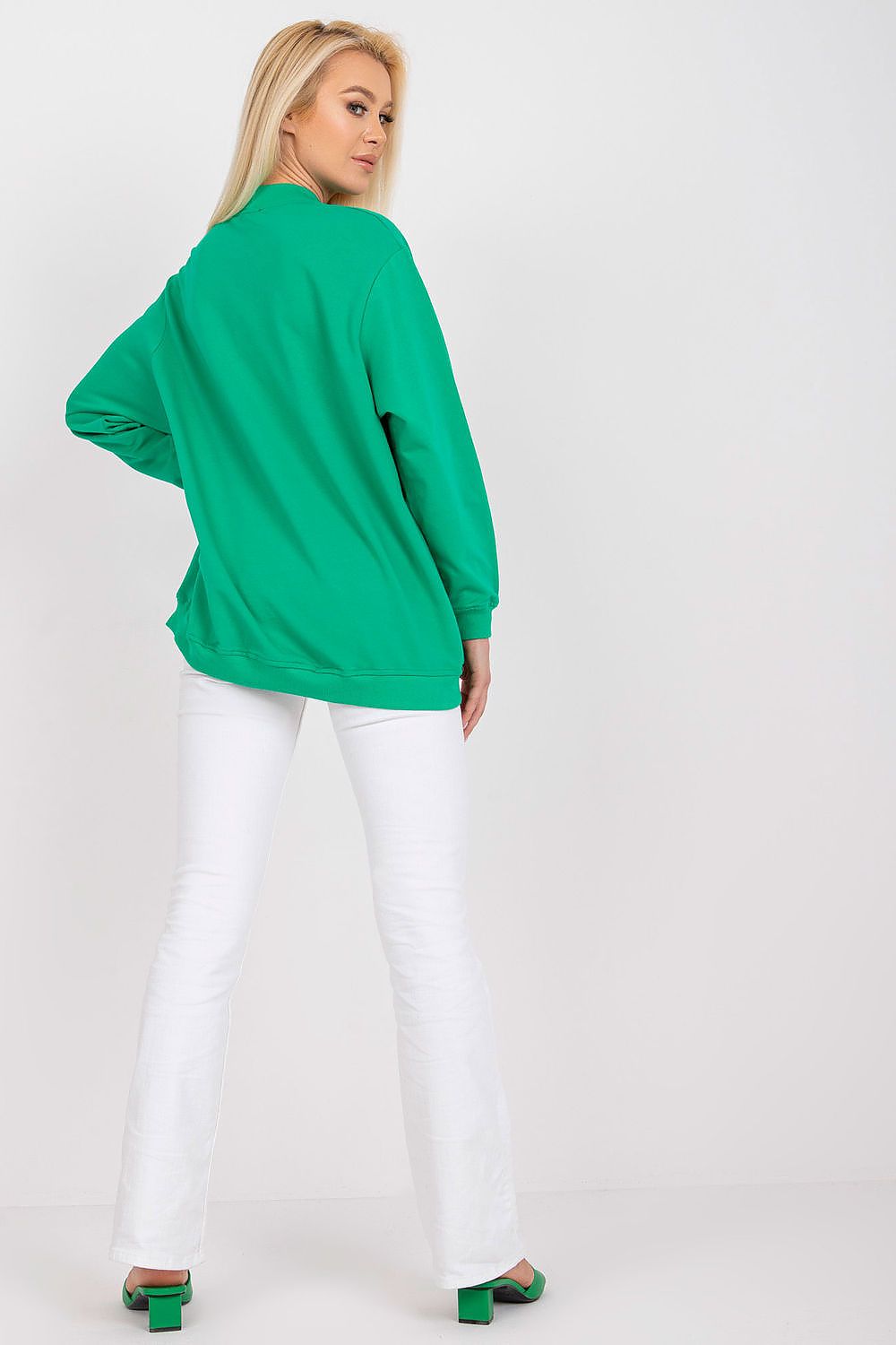   Bluza Damska Model RV-BL-5185.73P Green - BFG 