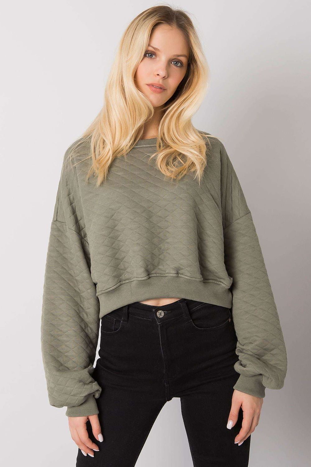   Bluza Damska Model RV-BL-7450.64 Khaki - BFG 