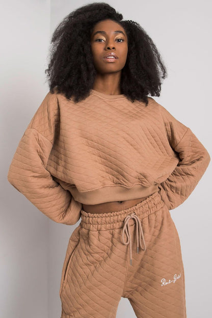   Bluza Damska Model RV-BL-7450.64 Camel - BFG 