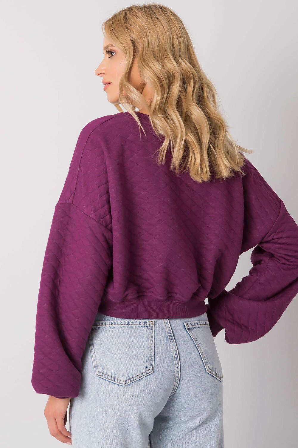   Bluza Damska Model RV-BL-7450.64 Dark Violet - BFG 