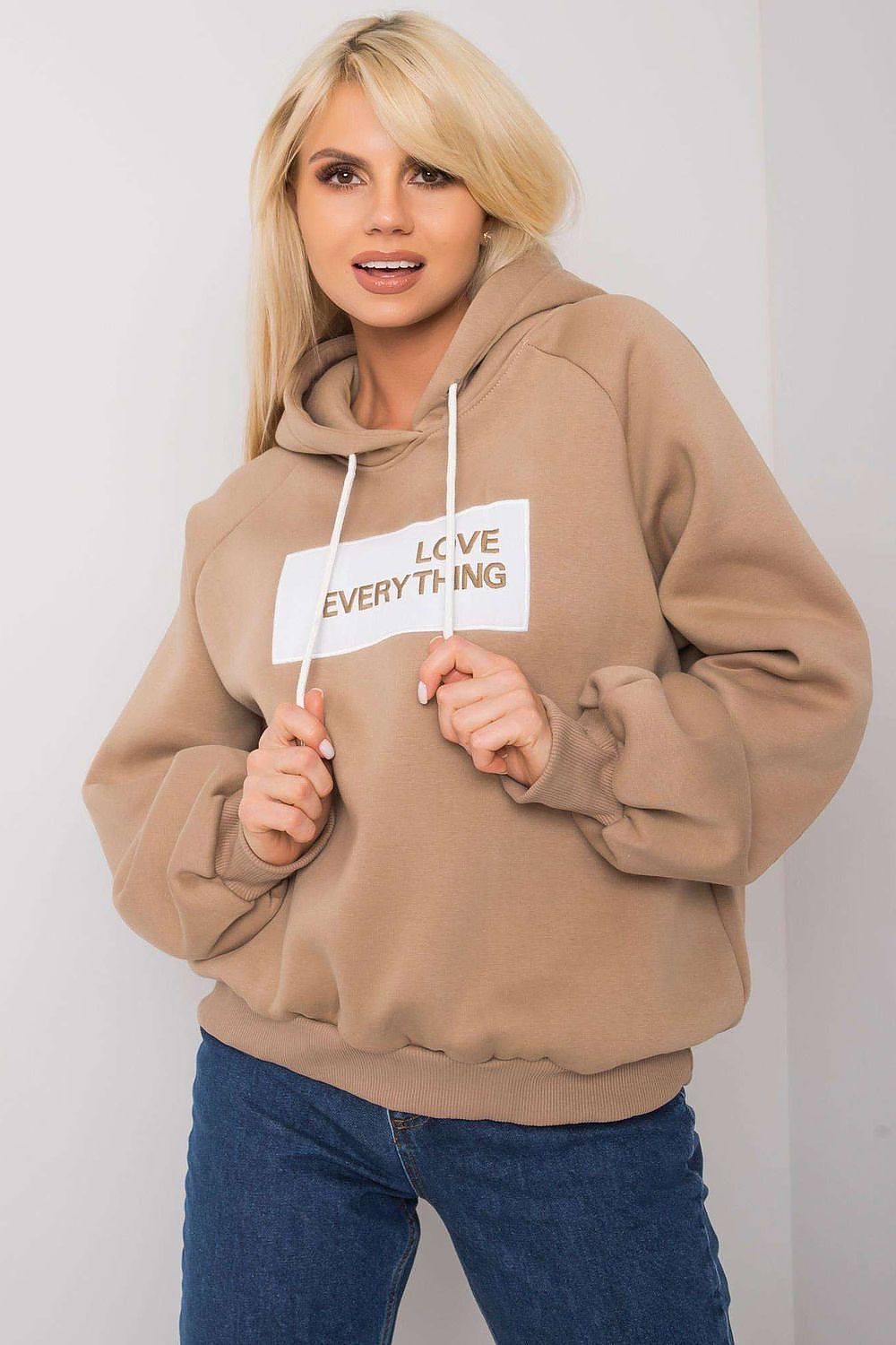   Bluza Damska Model EM-BL-651/2.41X Dark Beige - Ex Moda 