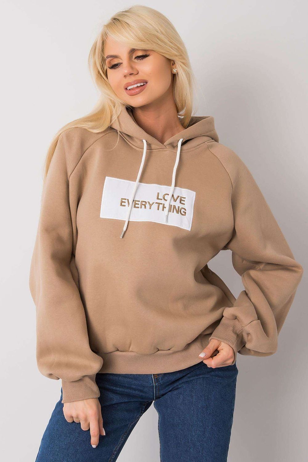   Bluza Damska Model EM-BL-651/2.41X Dark Beige - Ex Moda 