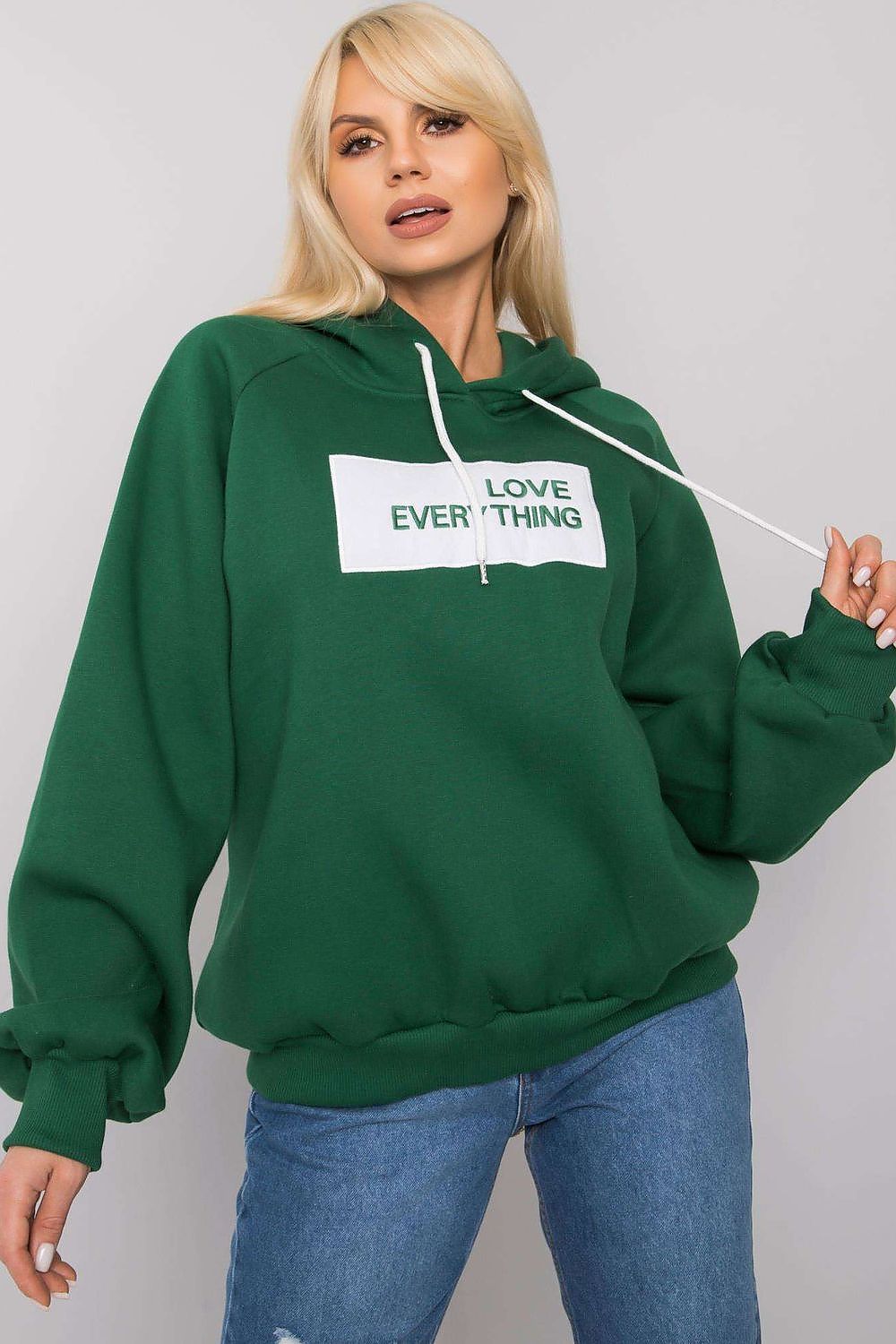   Bluza Damska Model EM-BL-651/2.41X Dark Green - Ex Moda 
