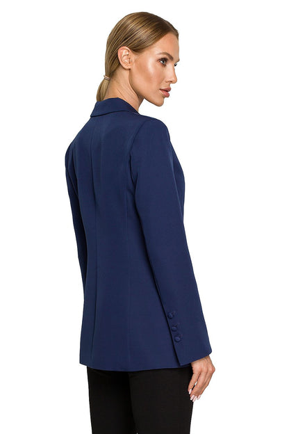   Żakiet Model MOE701 Navy - Moe 