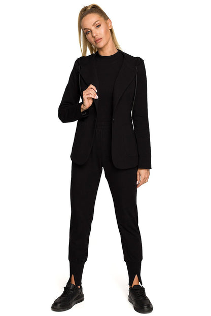   Żakiet Model MOE691 Black - Moe 