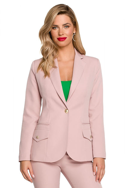   Żakiet Model K141 Dirty Pink - Makover 