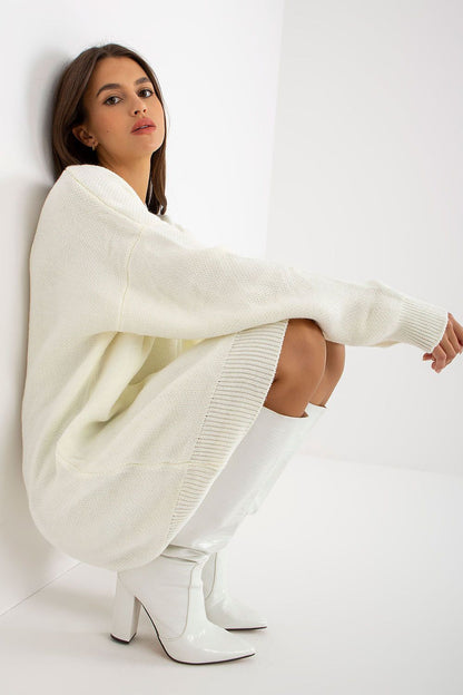  Sukienka Model LC-SW-0341.38P Ecru - Rue Paris 