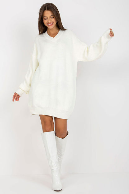  Sukienka Model LC-SW-0341.38P Ecru - Rue Paris 