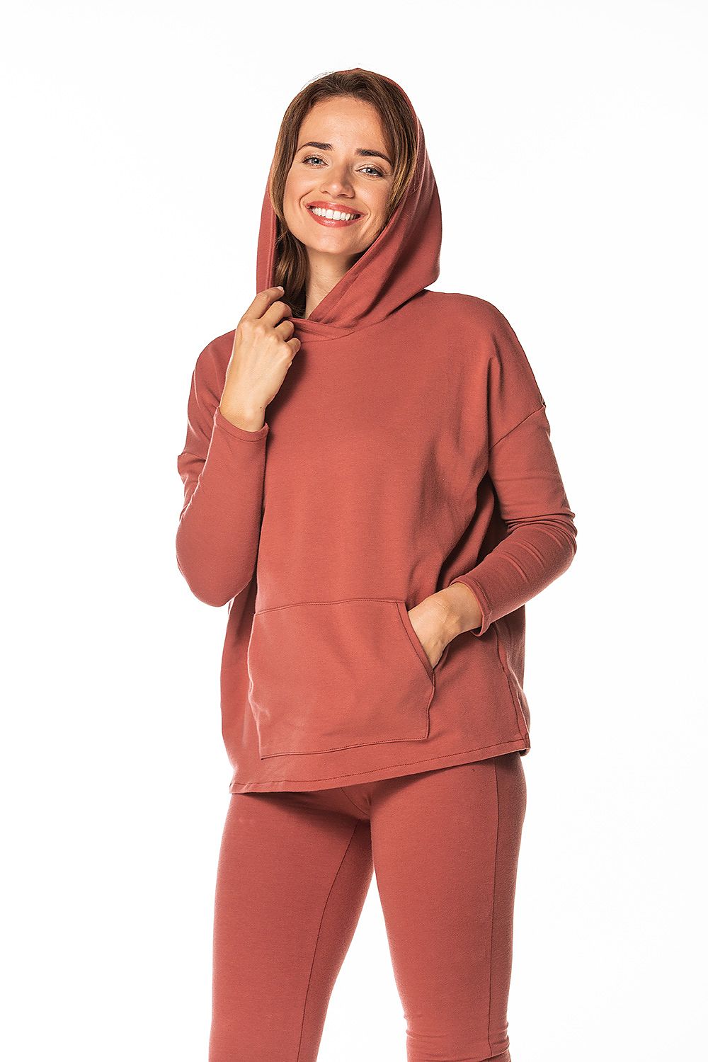   Bluza Damska Model T371/10 Rudy - Tessita 