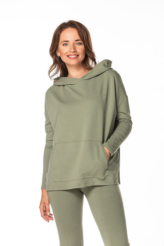   Bluza Damska Model T371/9 Khaki - Tessita 