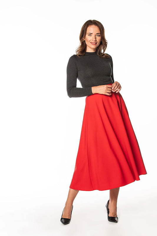  Spódnica Model T361/5 Malina - Tessita 