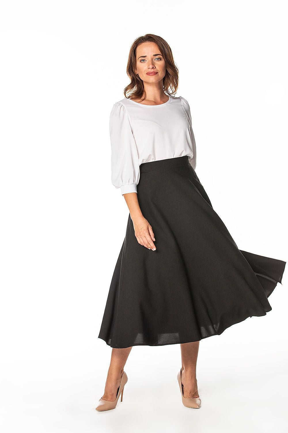  Spódnica Model T361/3 Black - Tessita 