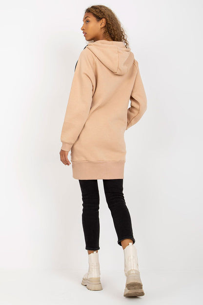   Bluza Damska Model AP-BL-AP-3004.32 Beige - Rue Paris 