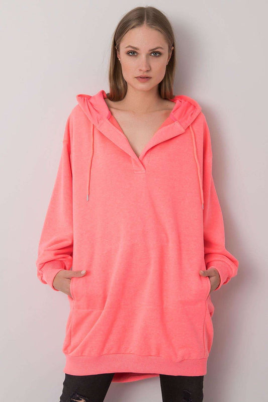   Bluza Damska Model EM-BL-ES-21-528.12X Fluo Pink - Ex Moda 