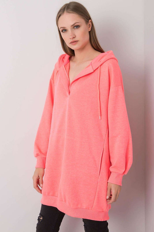   Bluza Damska Model EM-BL-ES-21-528.12X Fluo Pink - Ex Moda 