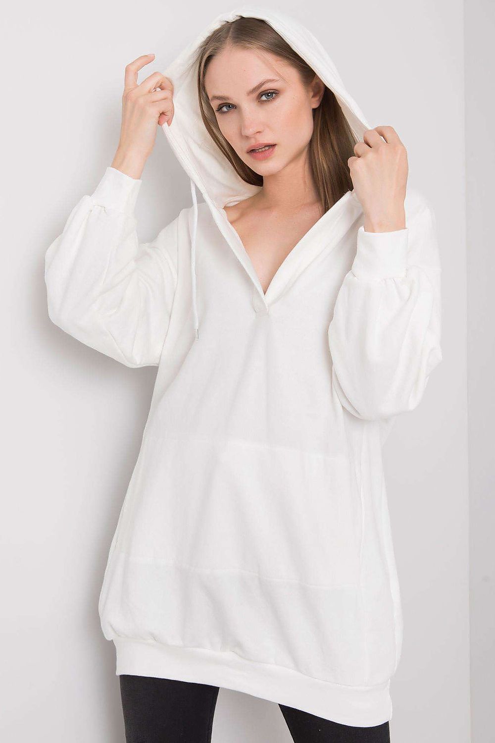   Bluza Damska Model EM-BL-ES-21-528.12X White - Ex Moda 