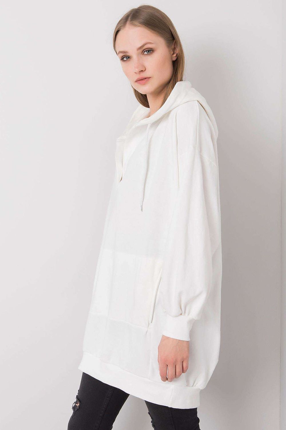   Bluza Damska Model EM-BL-ES-21-528.12X White - Ex Moda 