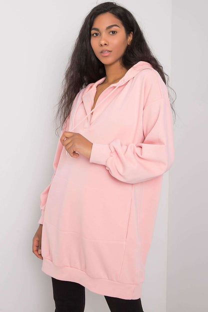   Bluza Damska Model EM-BL-ES-21-528.12X Pink - Ex Moda 