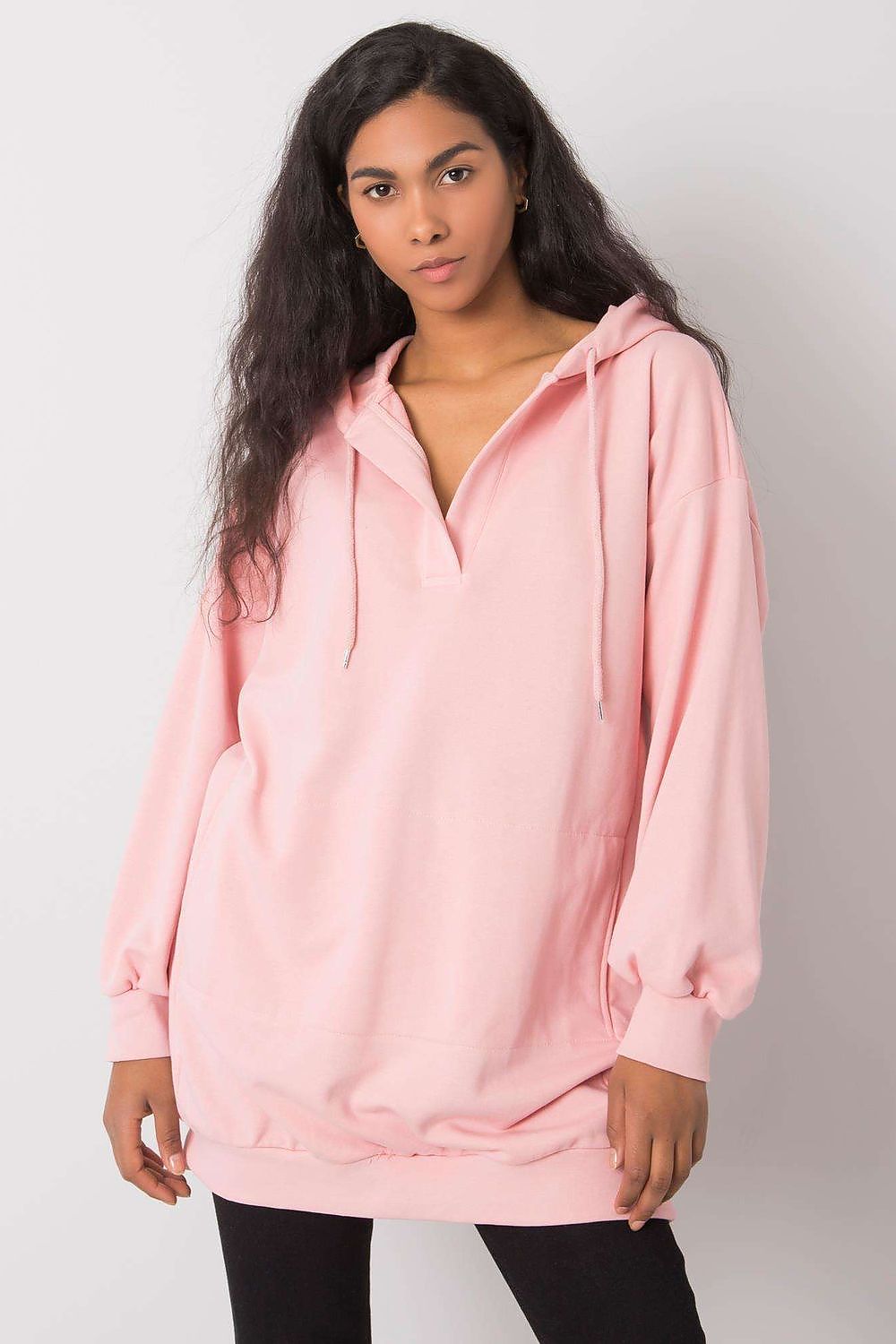   Bluza Damska Model EM-BL-ES-21-528.12X Pink - Ex Moda 