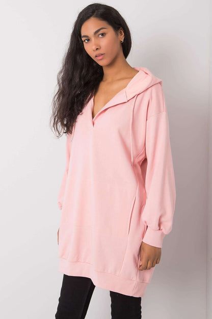   Bluza Damska Model EM-BL-ES-21-528.12X Pink - Ex Moda 