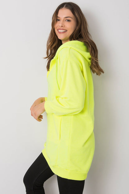   Bluza Damska Model EM-BL-ES-21-528.12X Fluo Yellow - Ex Moda 