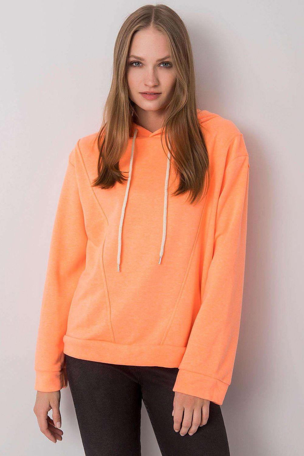   Bluza Damska Model EM-BL-ES-21-525.10 Fluo Orange - Ex Moda 