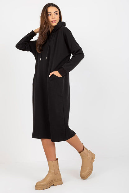  Sukienka Model RV-BL-8335.58P Black - Relevance 