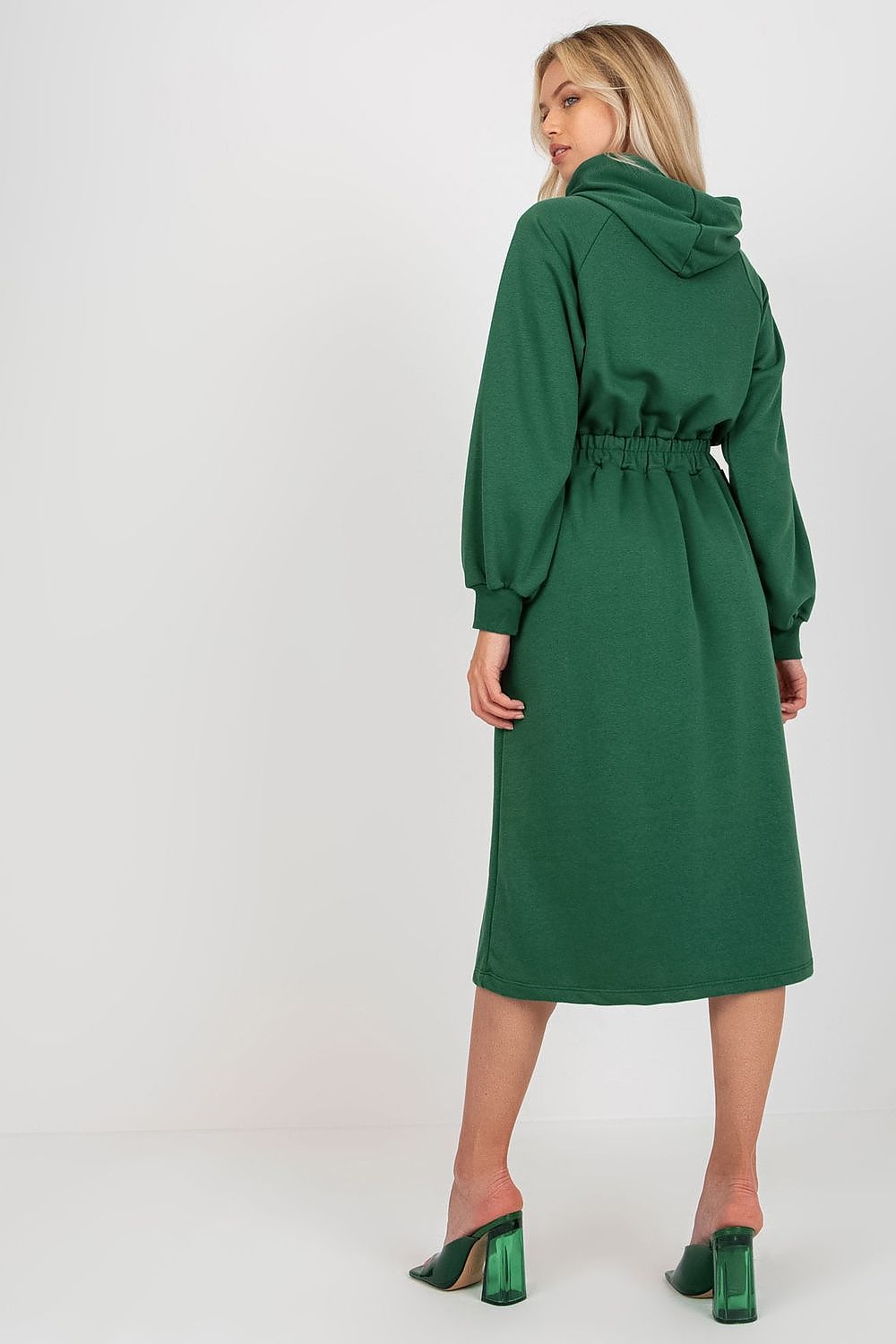  Sukienka Model RV-SK-8336.12P Dark Green - Relevance 