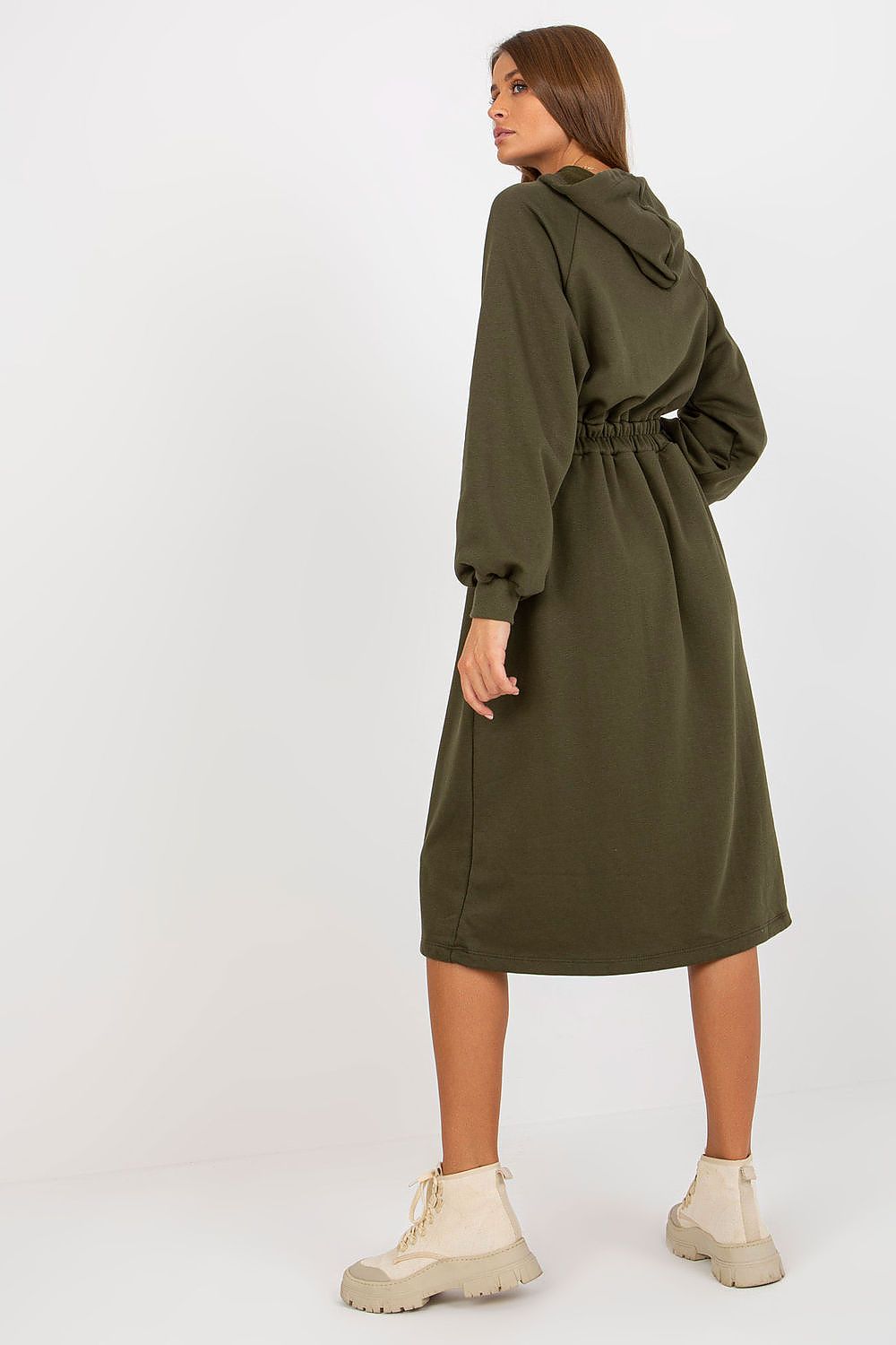  Sukienka Model RV-SK-8336.12P Khaki - Relevance 
