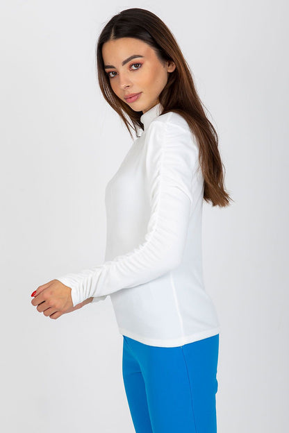   Bluzka Model RP-BZ-8181.81P Ecru - Rue Paris 