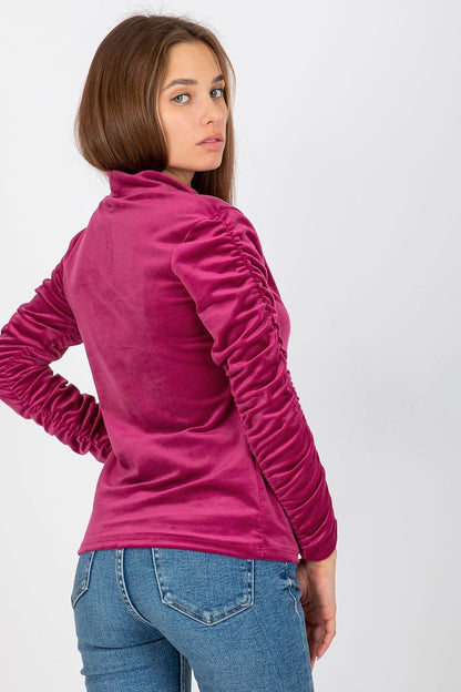   Bluzka Model RP-BZ-8181.27P Violet - Rue Paris 