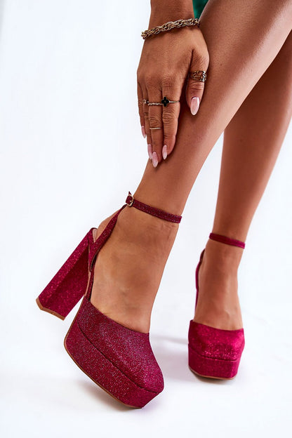  Sandały Model Rosel 3557-1 Fuksja - Step in style 