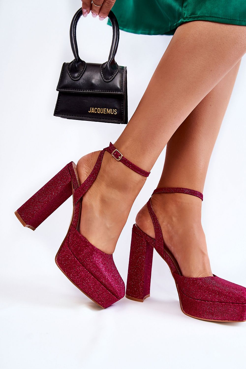  Sandały Model Rosel 3557-1 Fuksja - Step in style 