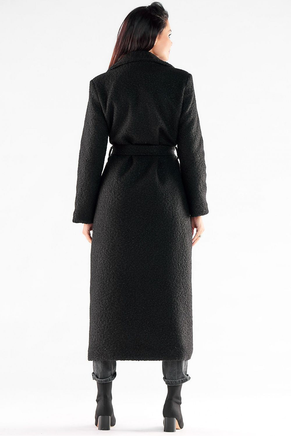   Płaszcz Damski Model A547 Black - awama 