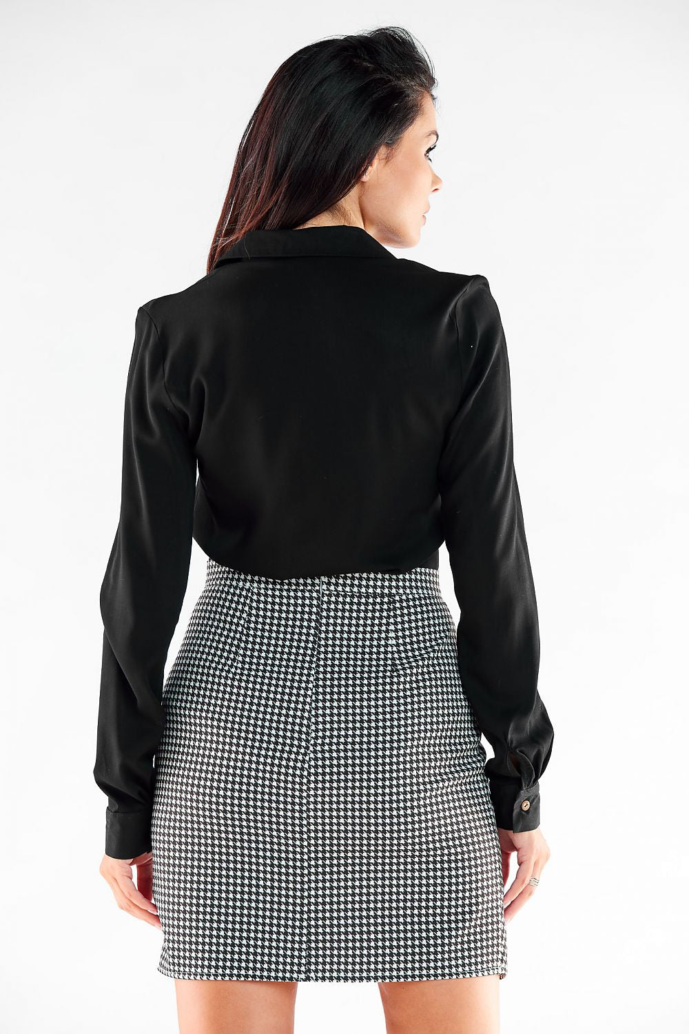  Spódnica Model A530 Houndstooth - awama 