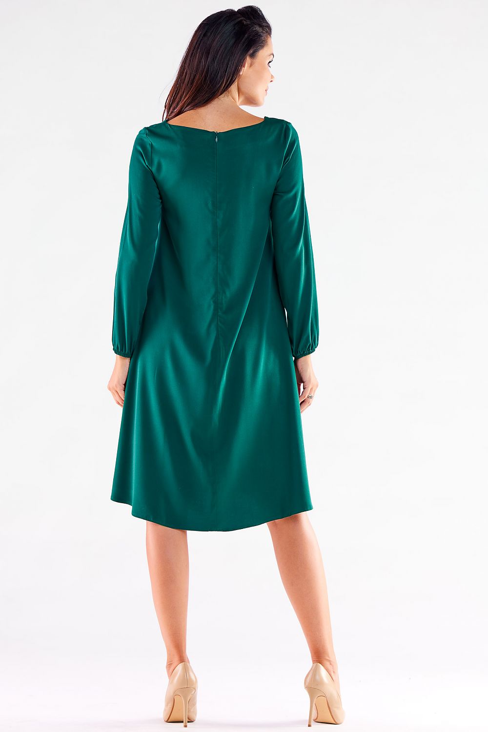  Sukienka Model A524 Bottle Green - awama 